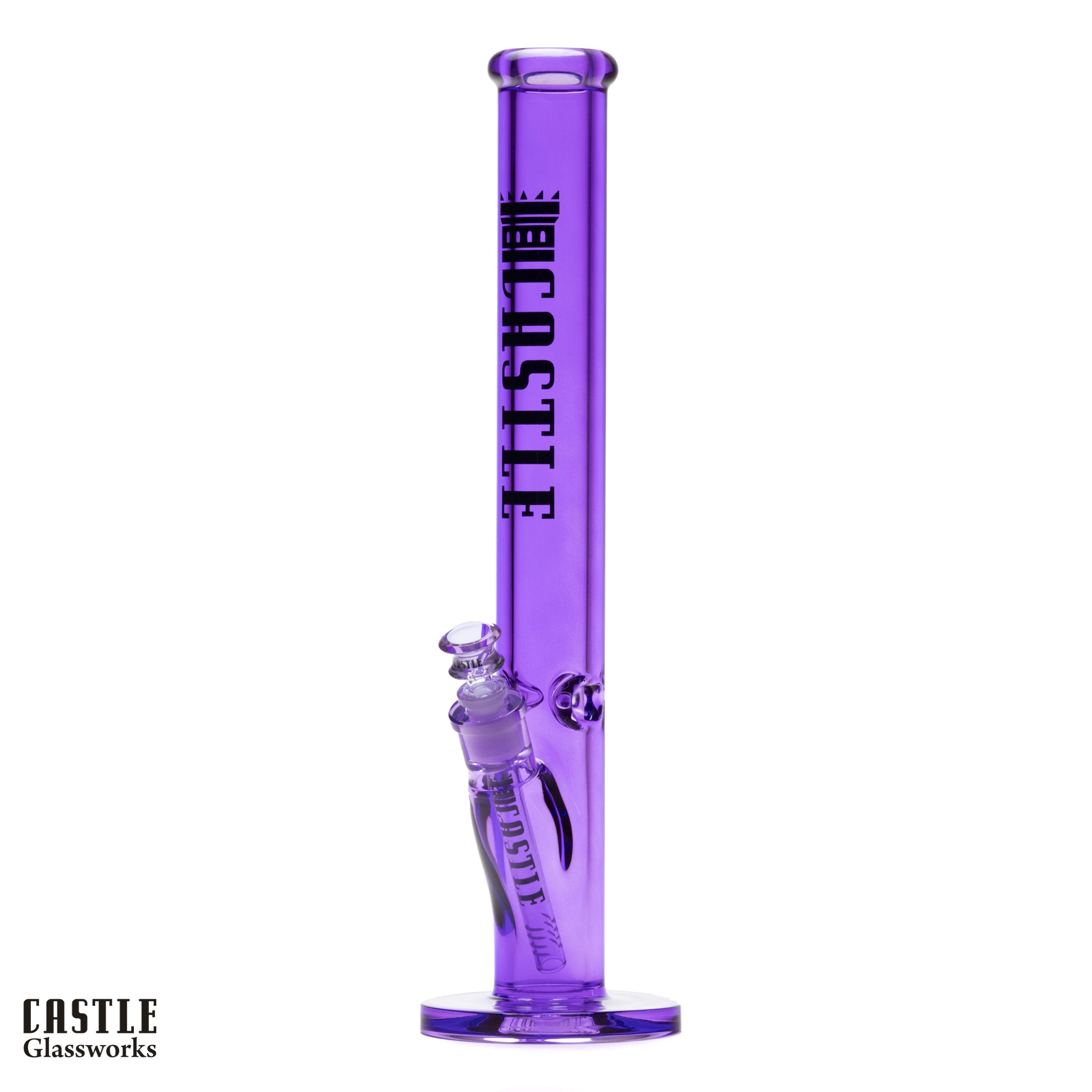 18" Straight Tube Bong – 9mm Thick Glass