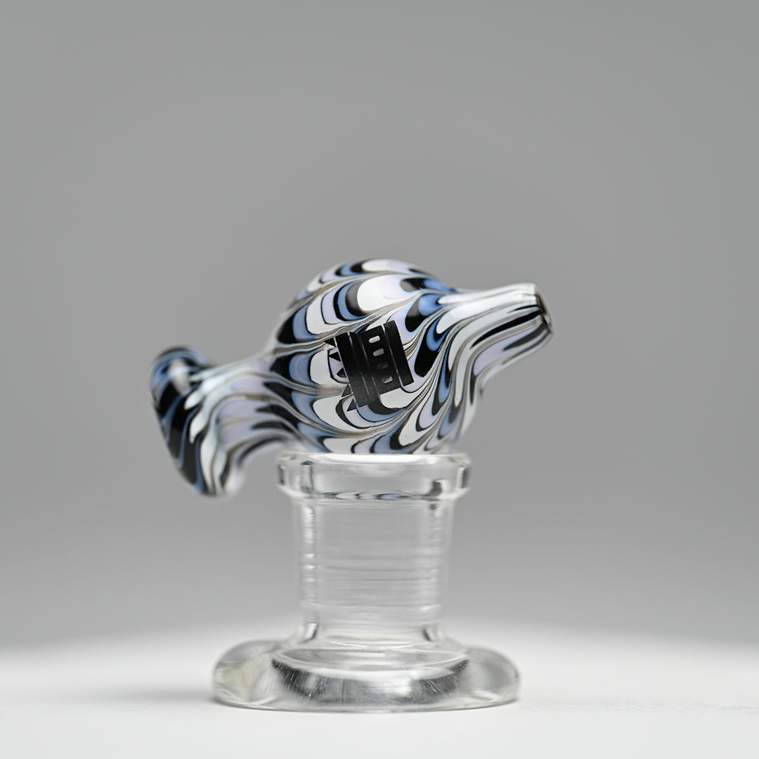 Swirly Design Bubble Cap