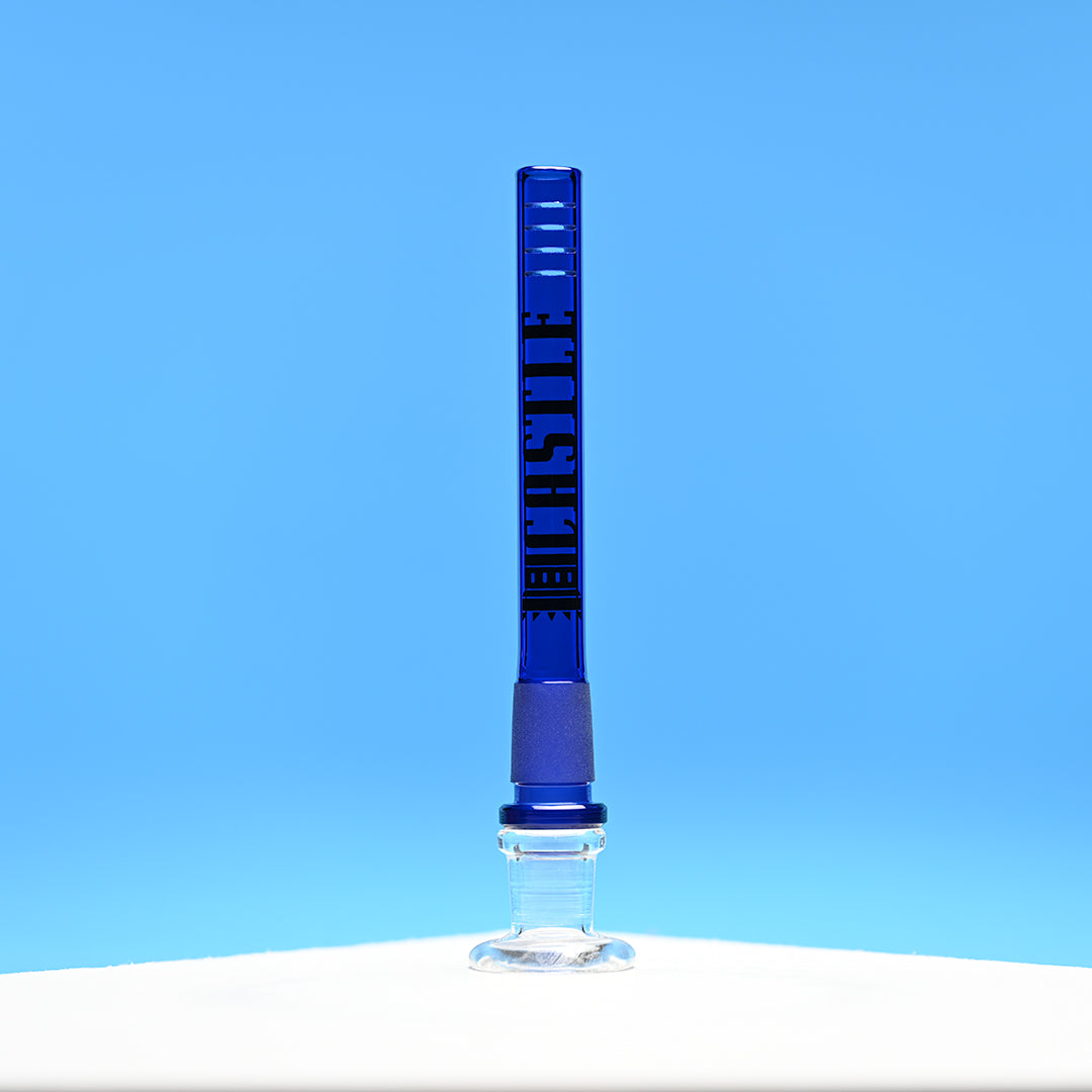 5" Diffused Downstem, 8-Slit Borosilicate Glass Upgrade