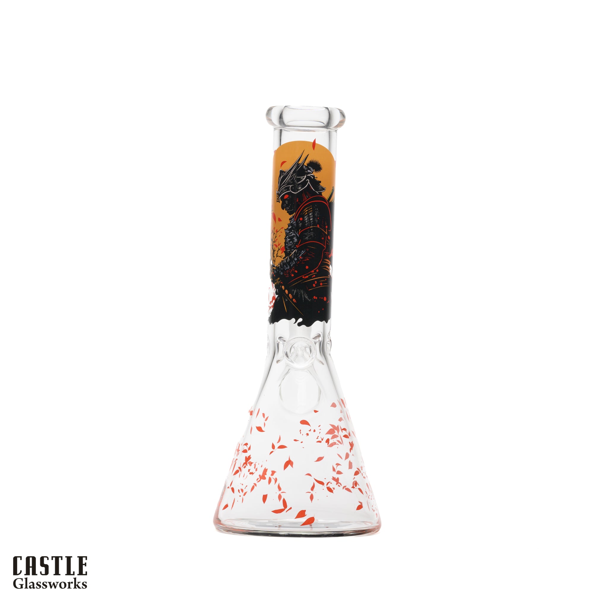 10" Bushi Beaker Bong - 5mm Thick Glass
