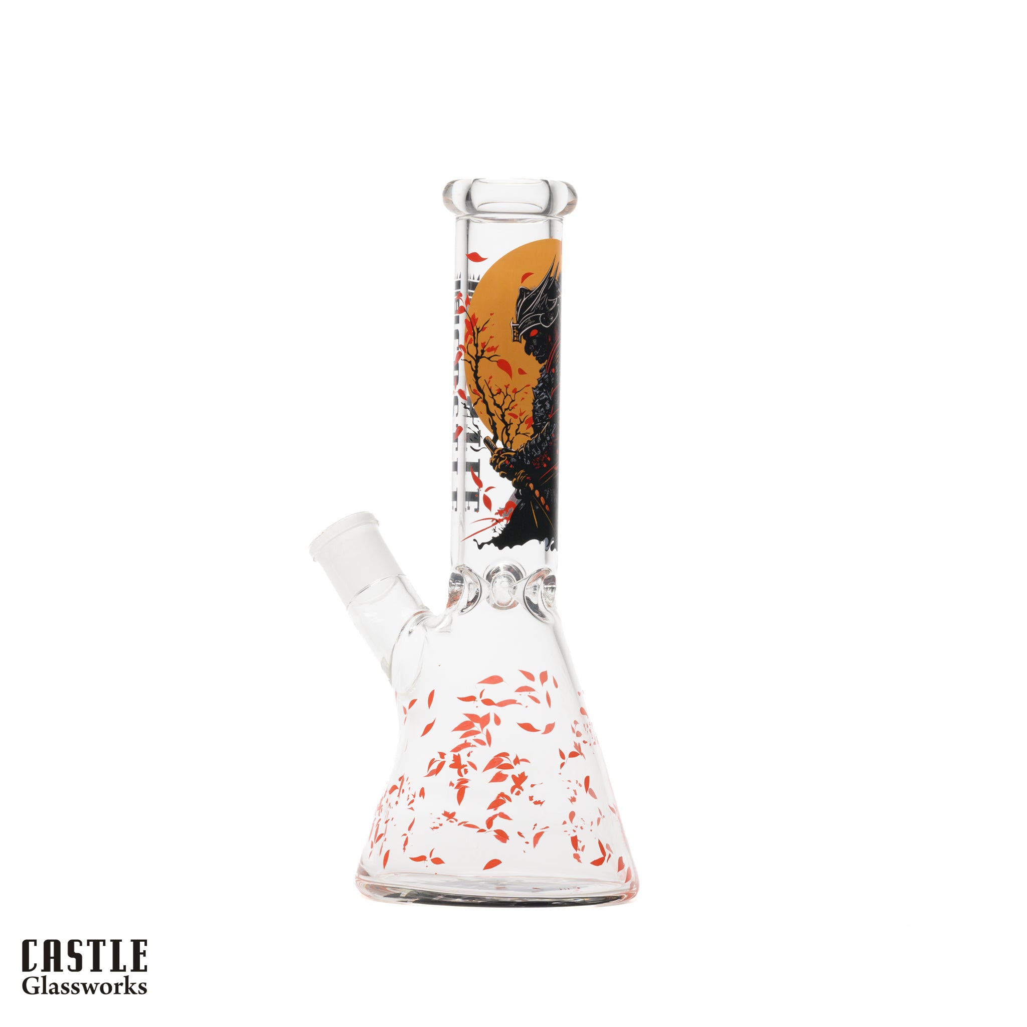 10" Bushi Beaker Bong - 5mm Thick Glass