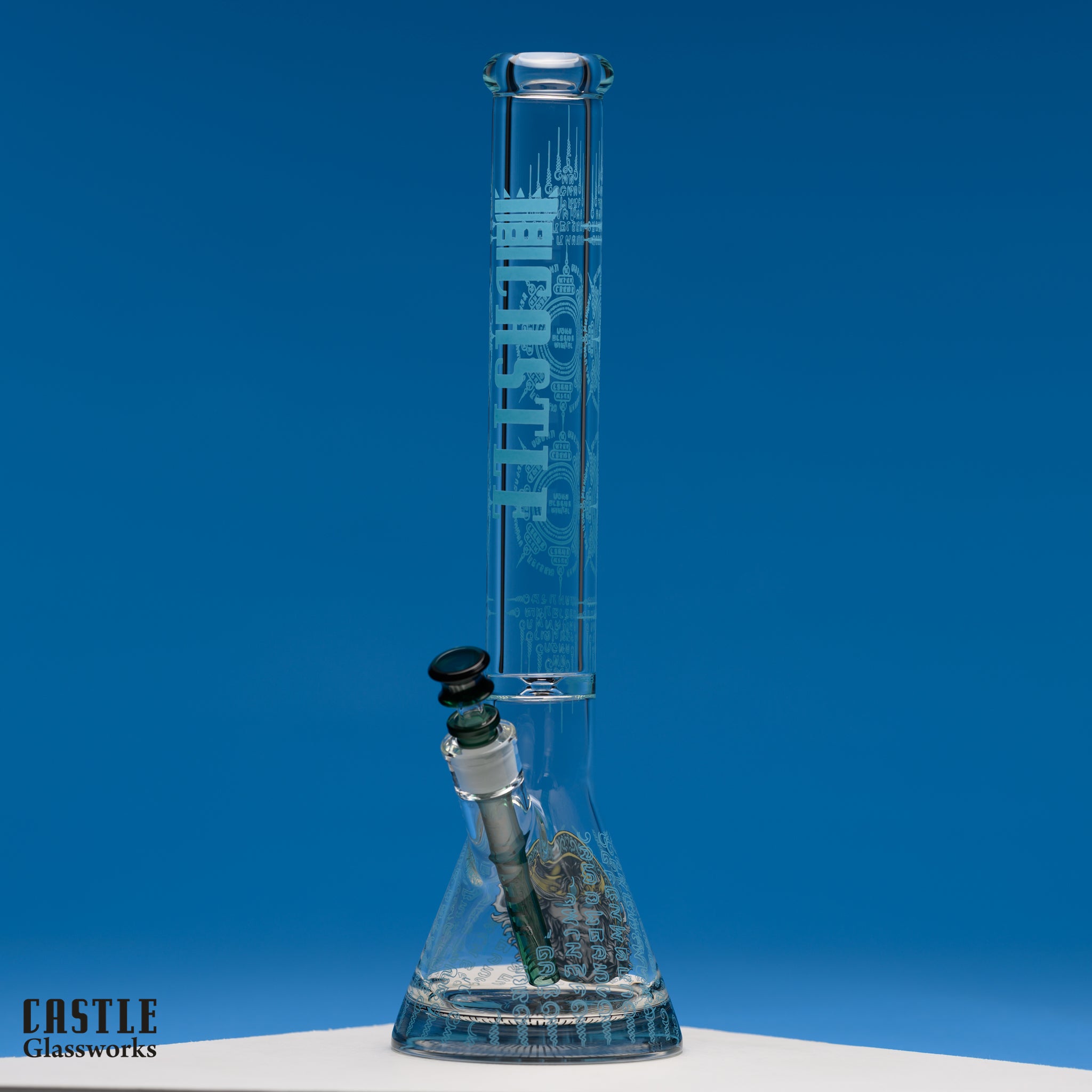 Viking (18") Durable Beaker Bong