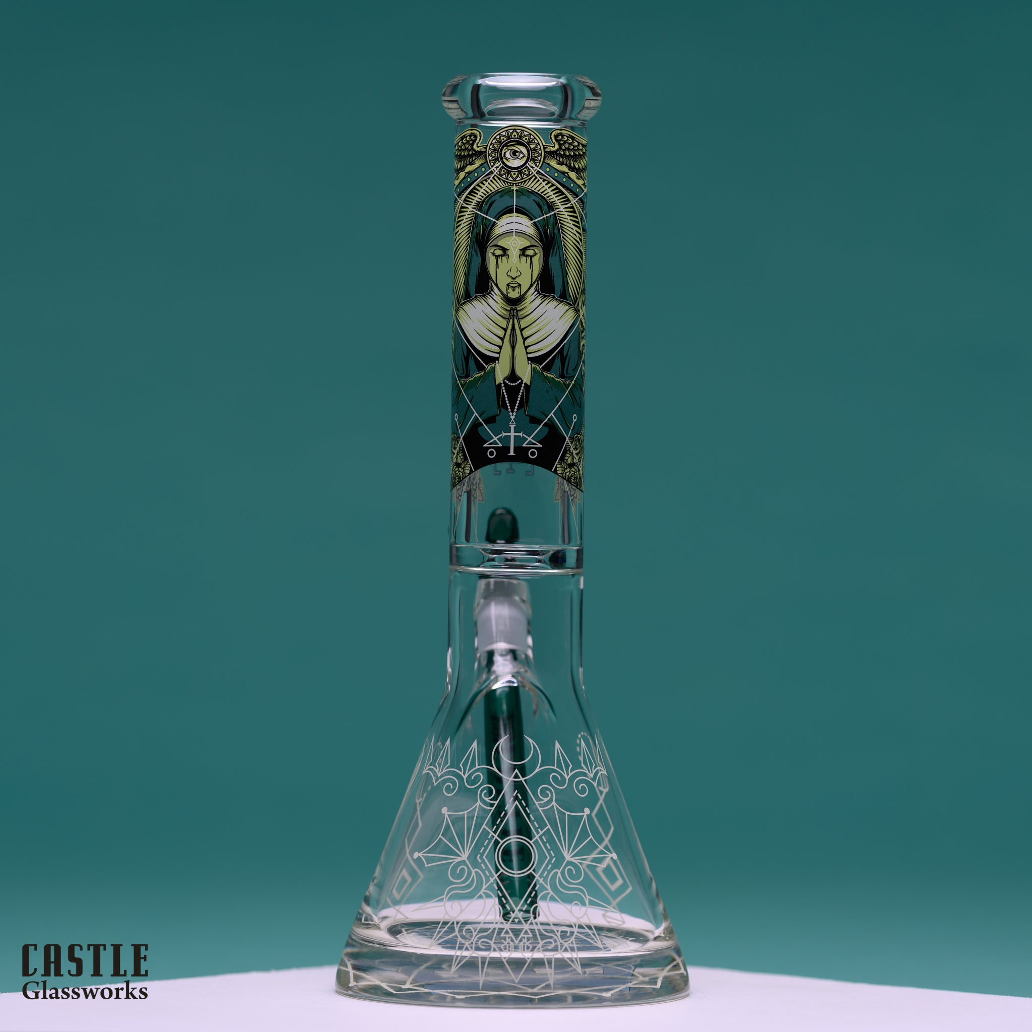 Occult (14") Mystical Glass Bong