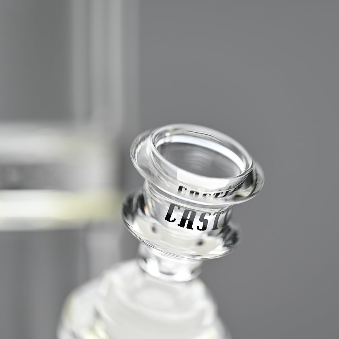 18" Heavy-Duty Beaker Bong with Etched Logo