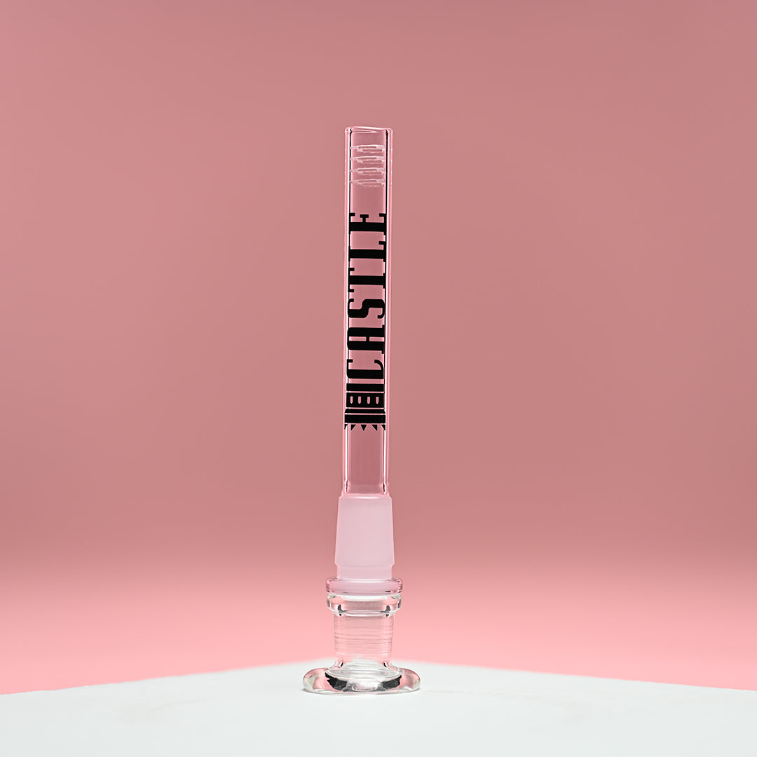 5" Diffused Downstem, 8-Slit Borosilicate Glass Upgrade