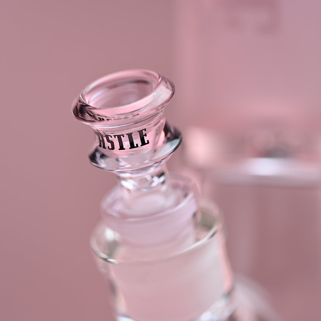Frosted Tube (16″) Colored Beaker Bong