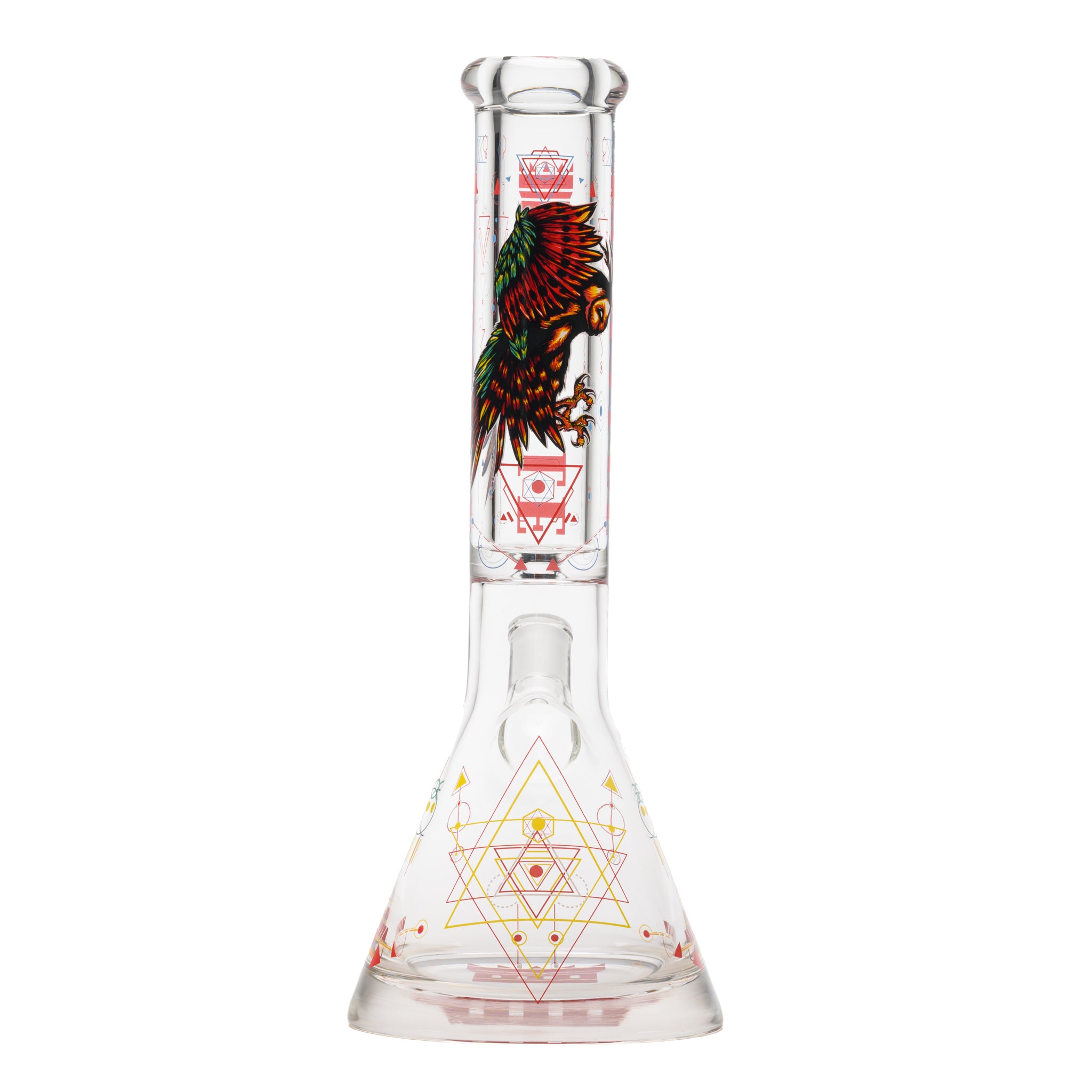 14" Wisdom Beaker Bong - 9mm Thick Glass
