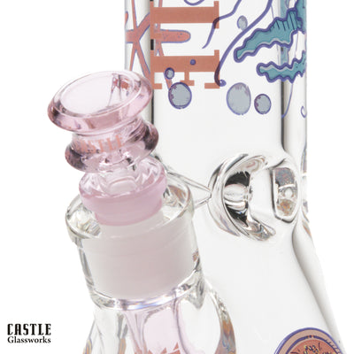 12-Inch Jellyfish Beaker Bong - 9mm Thick Glass