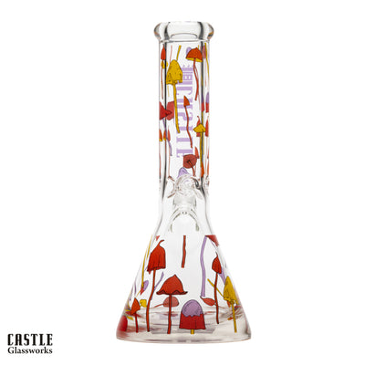 12" Shroomie Beaker Bong - 9mm Thick Glass
