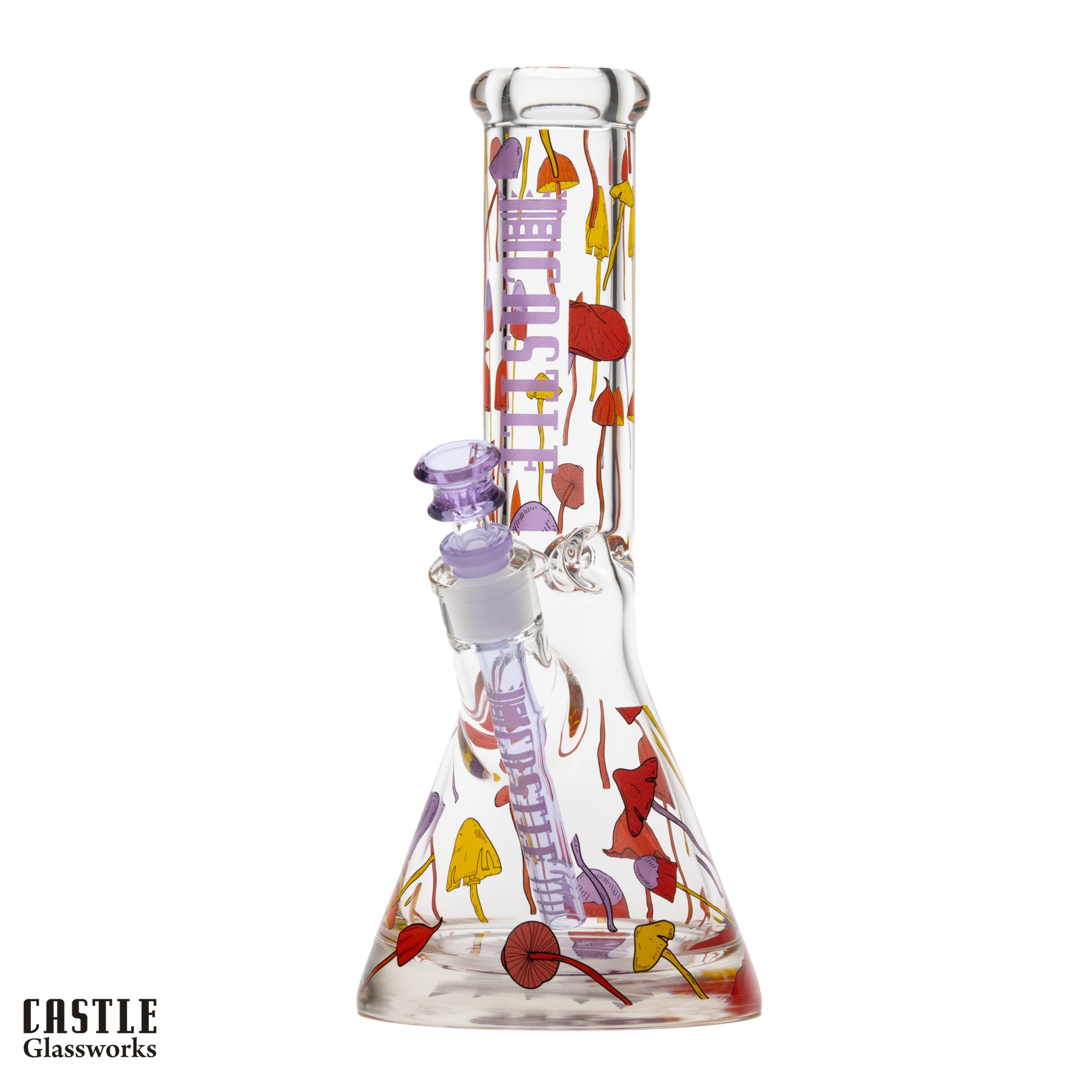 12" Shroomie Beaker Bong - 9mm Thick Glass