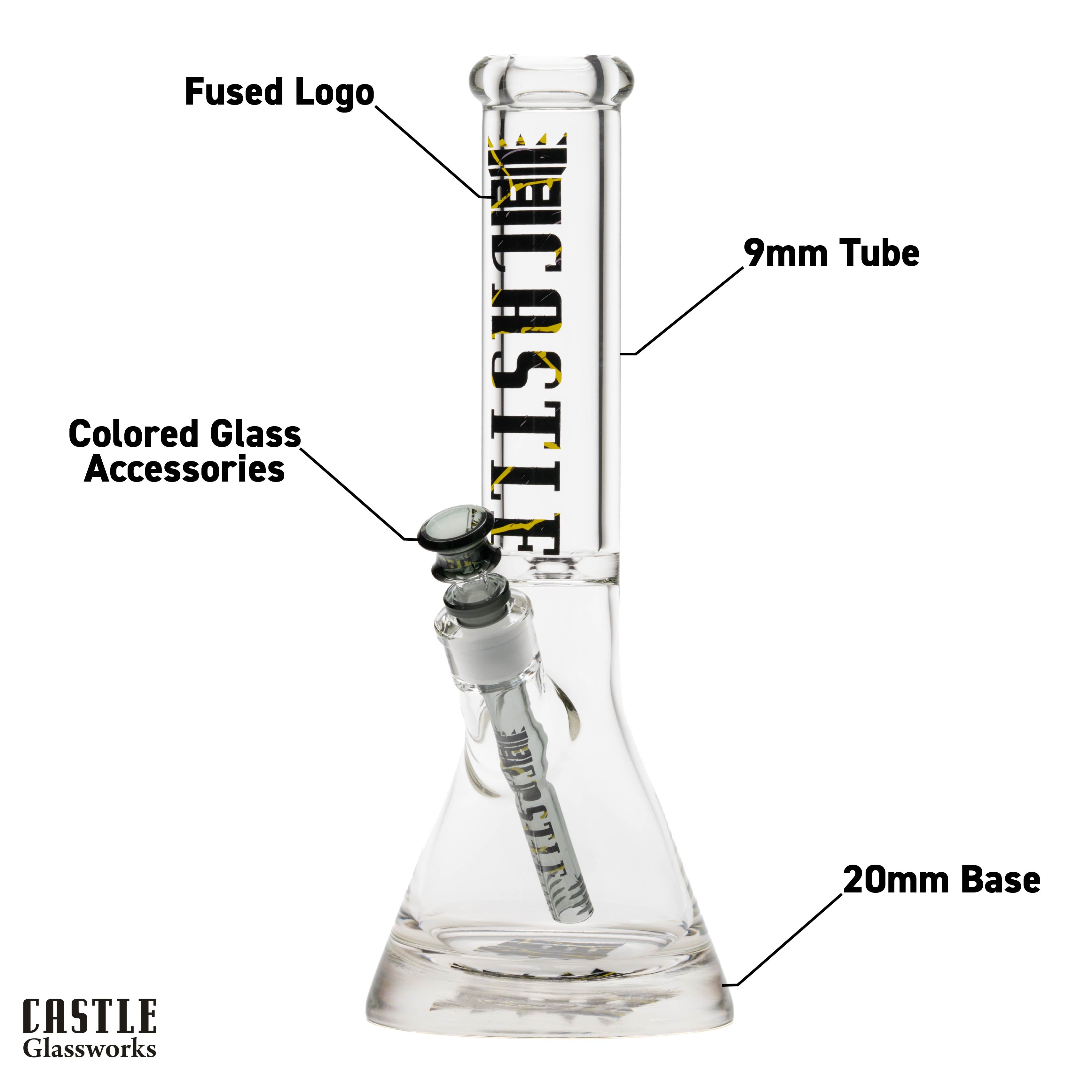 Bolt - 14-Inch 9mm Beaker Bong