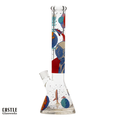 Space Case 16-Inch 9mm Beaker Bong