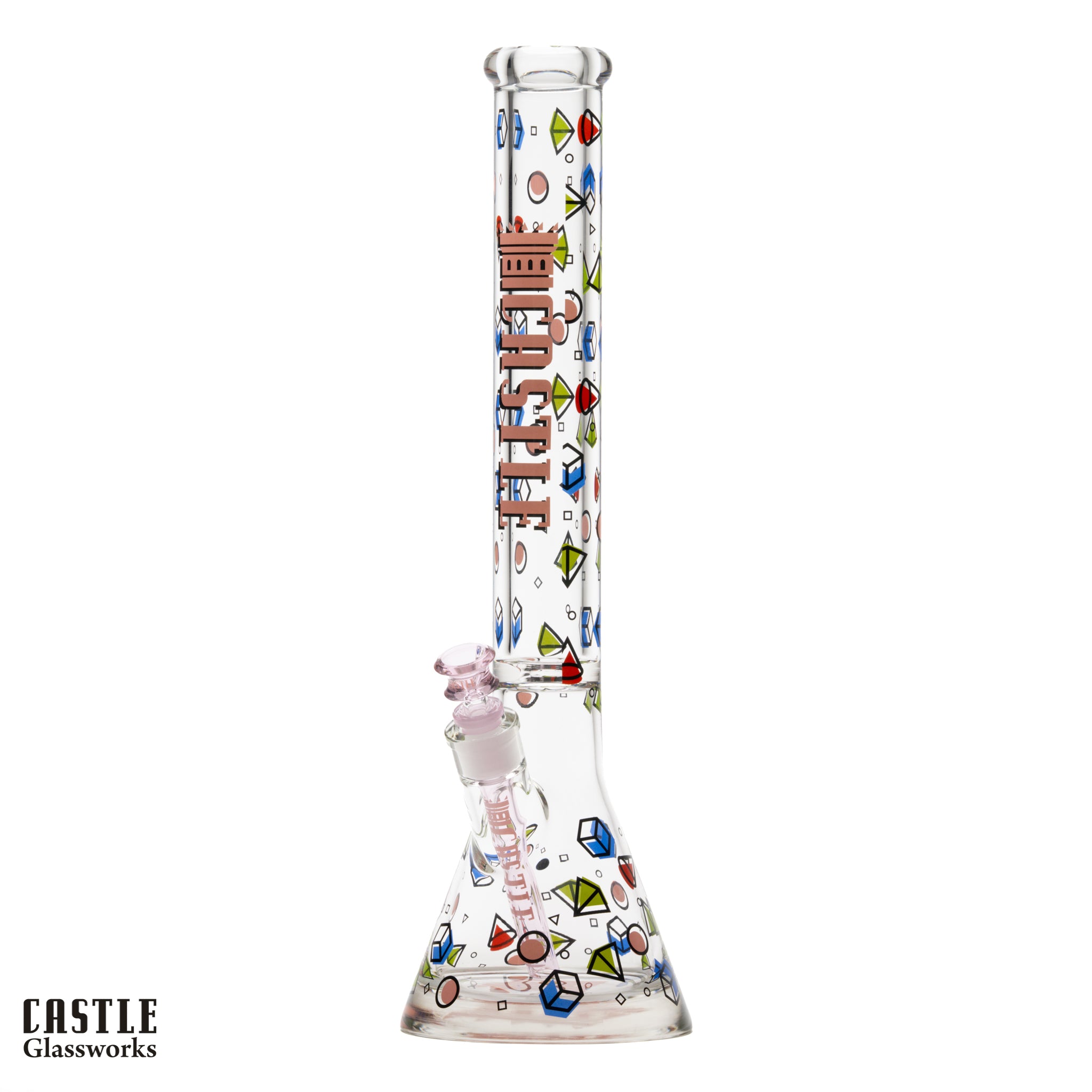 Shapes (18″) Traditional Style Beaker Bong