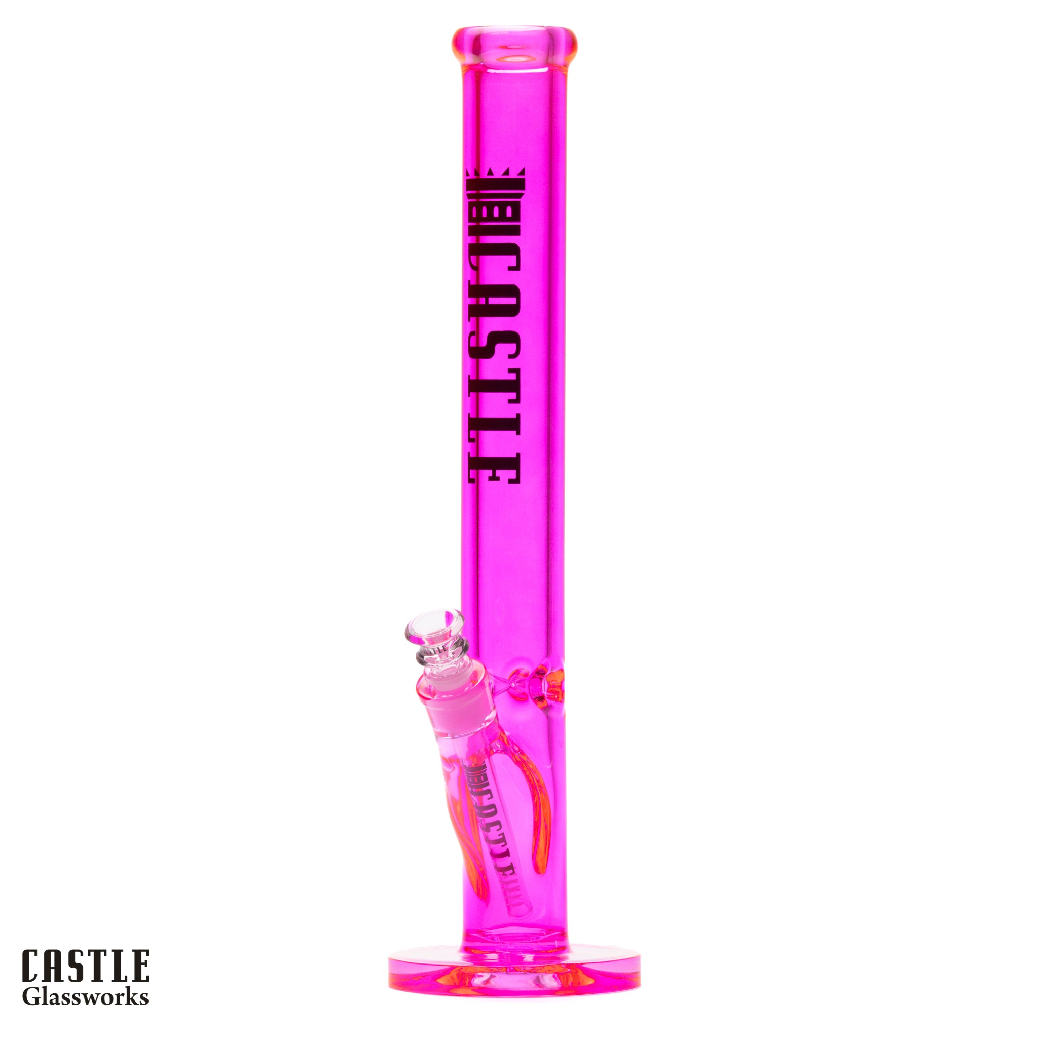 18" Straight Tube Bong – 9mm Thick Glass