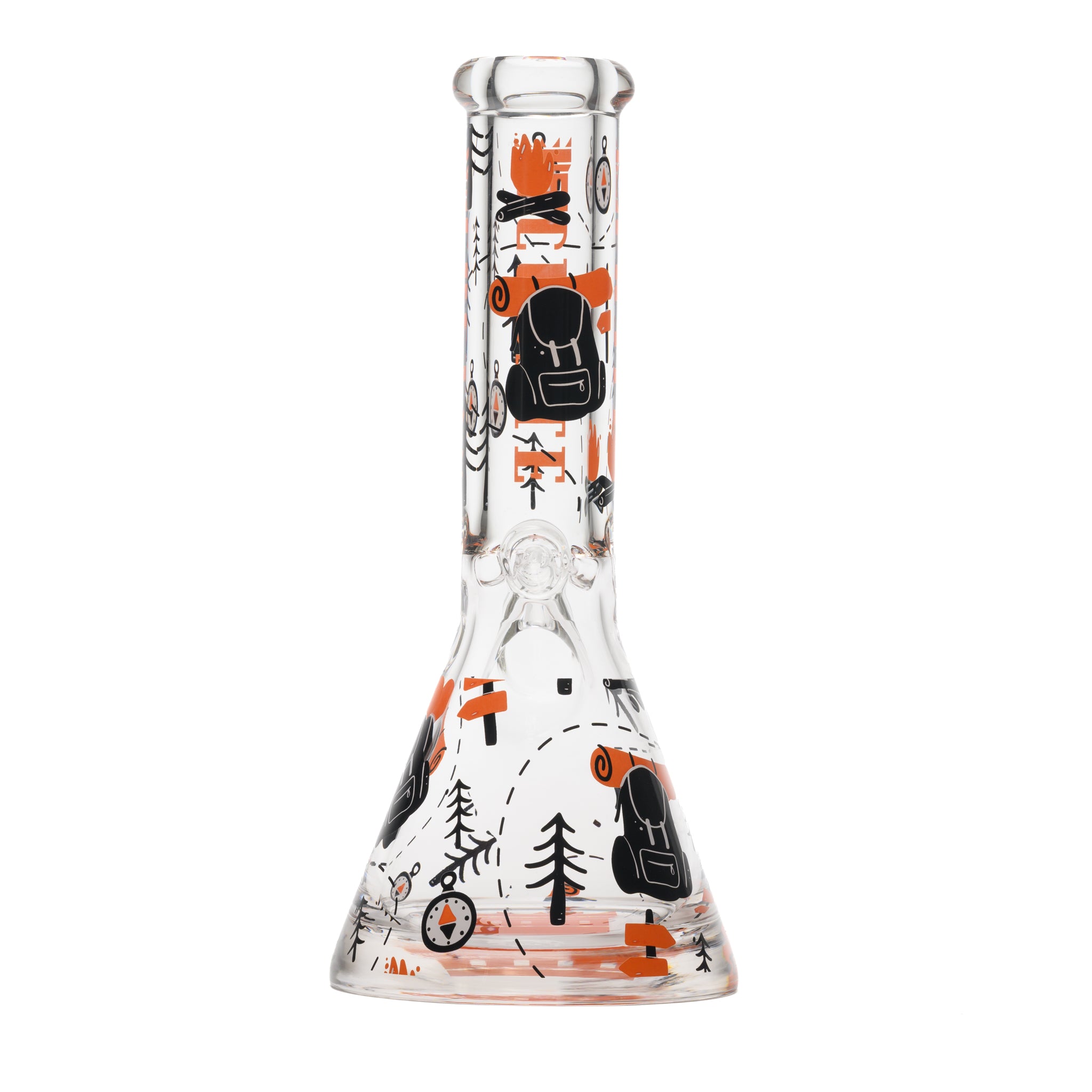 12" Adventure Beaker Bong – 9mm Thick Glass