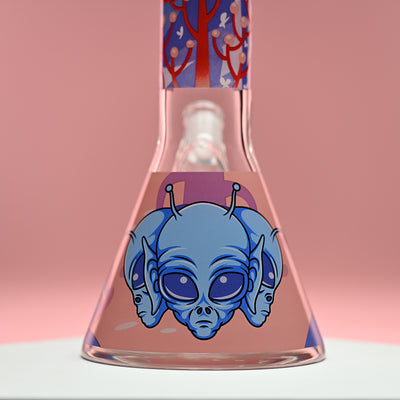 18" Alien Beaker Bong – 9mm Thick Glass