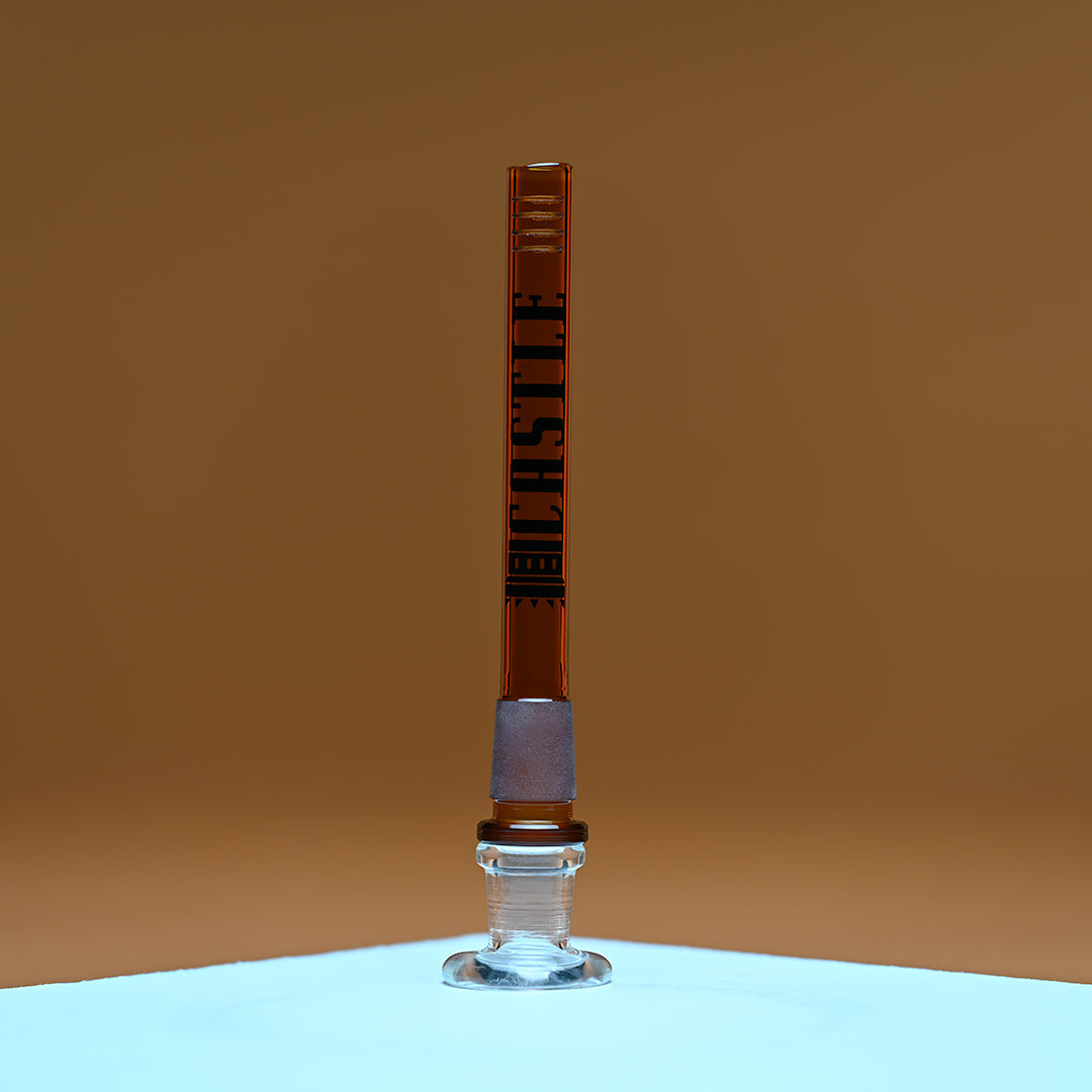 5" Diffused Downstem, 8-Slit Borosilicate Glass Upgrade