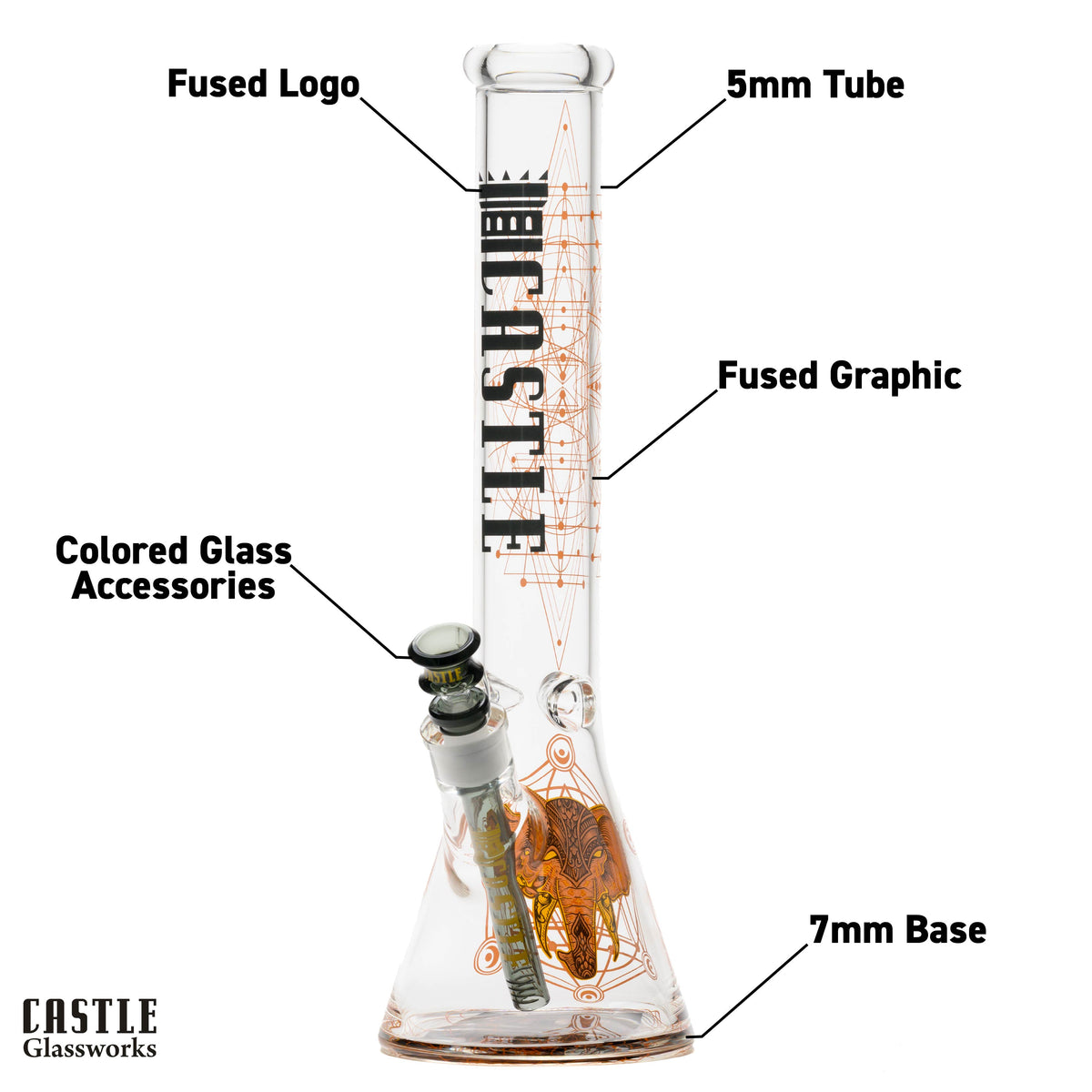 16" Behemoth Beaker Bong