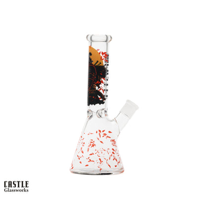 10" Bushi Beaker Bong - 5mm Thick Glass