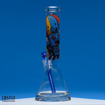 Robot (14") Retro-Futuristic Glass Bong