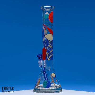 Space Case 16-Inch 9mm Beaker Bong