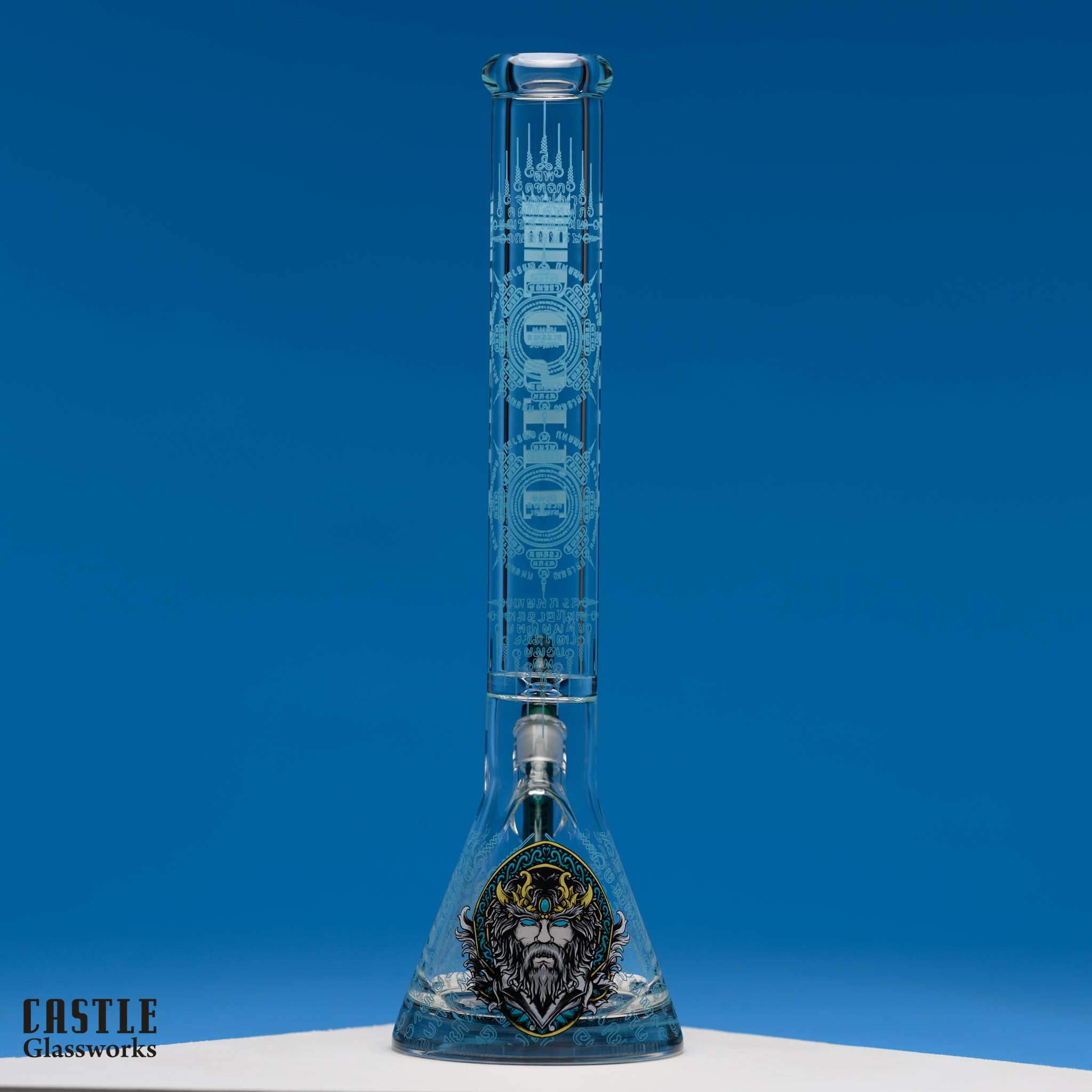 Viking (18") Durable Beaker Bong