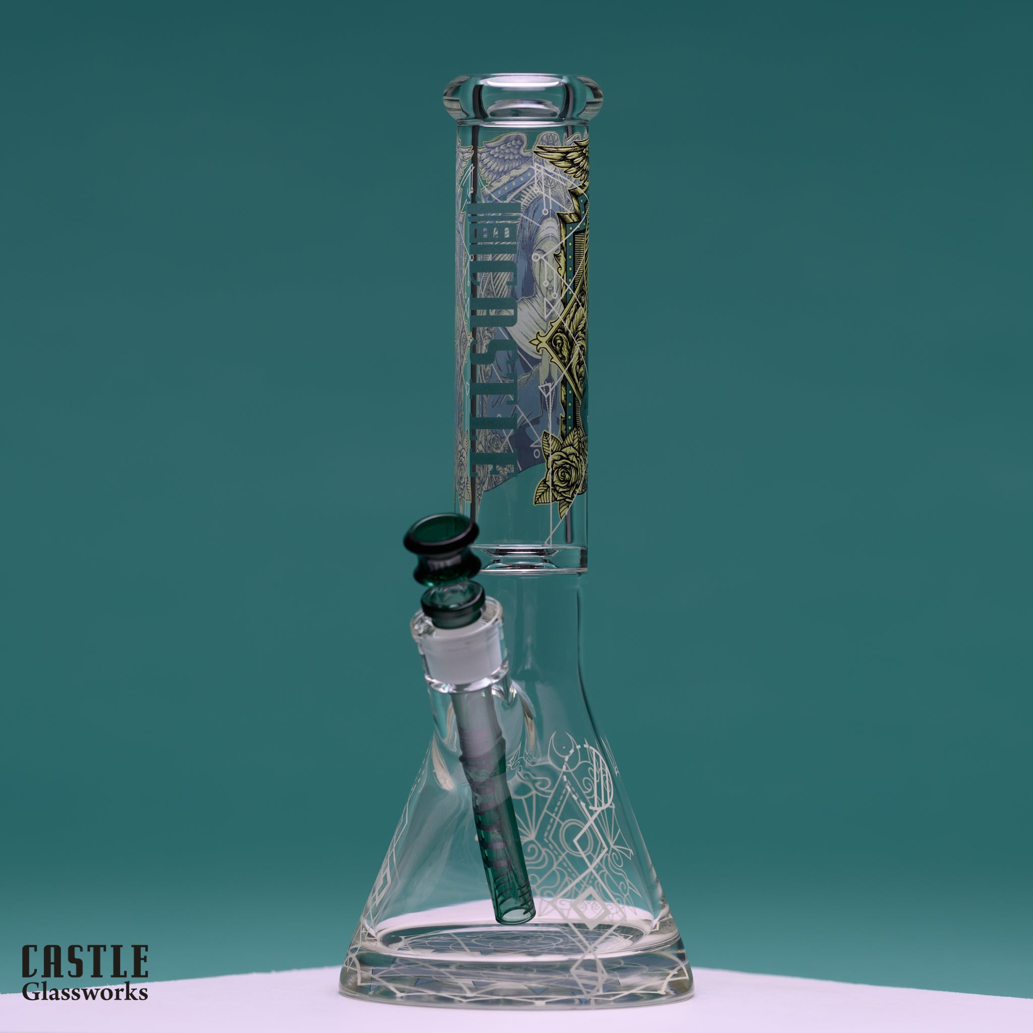 Occult (14") Mystical Glass Bong