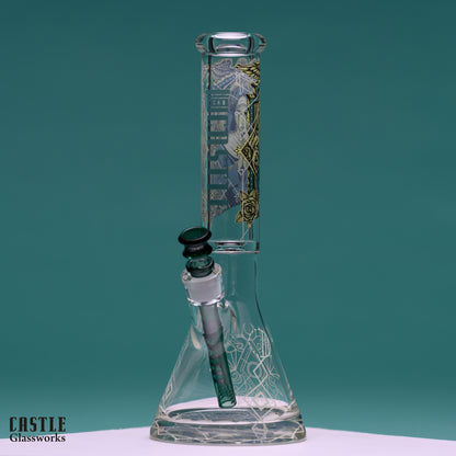 Occult (14") Mystical Glass Bong