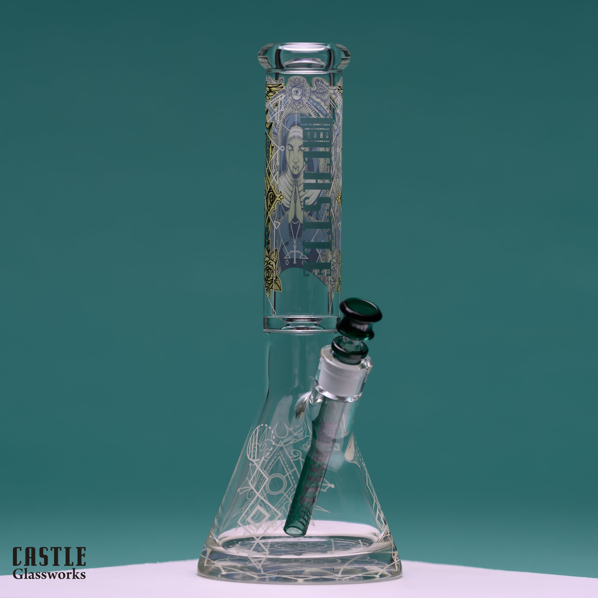 Occult (14") Mystical Glass Bong