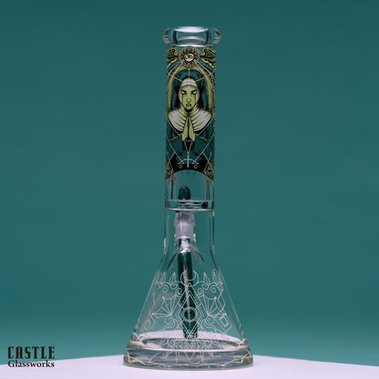Occult (14") Mystical Glass Bong