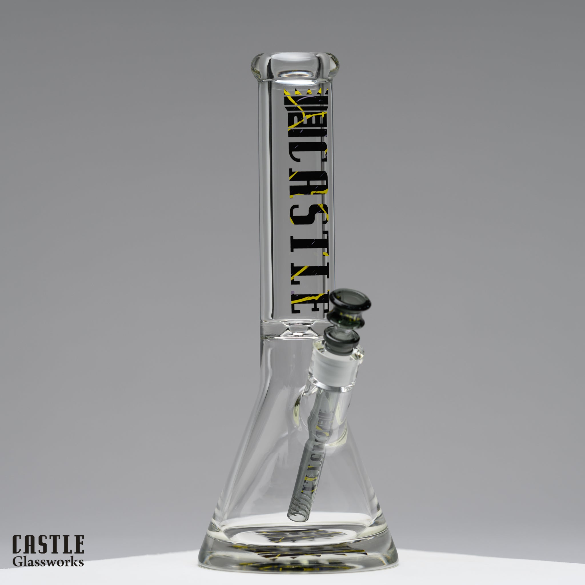 Bolt (14") Sleek Glass Bong