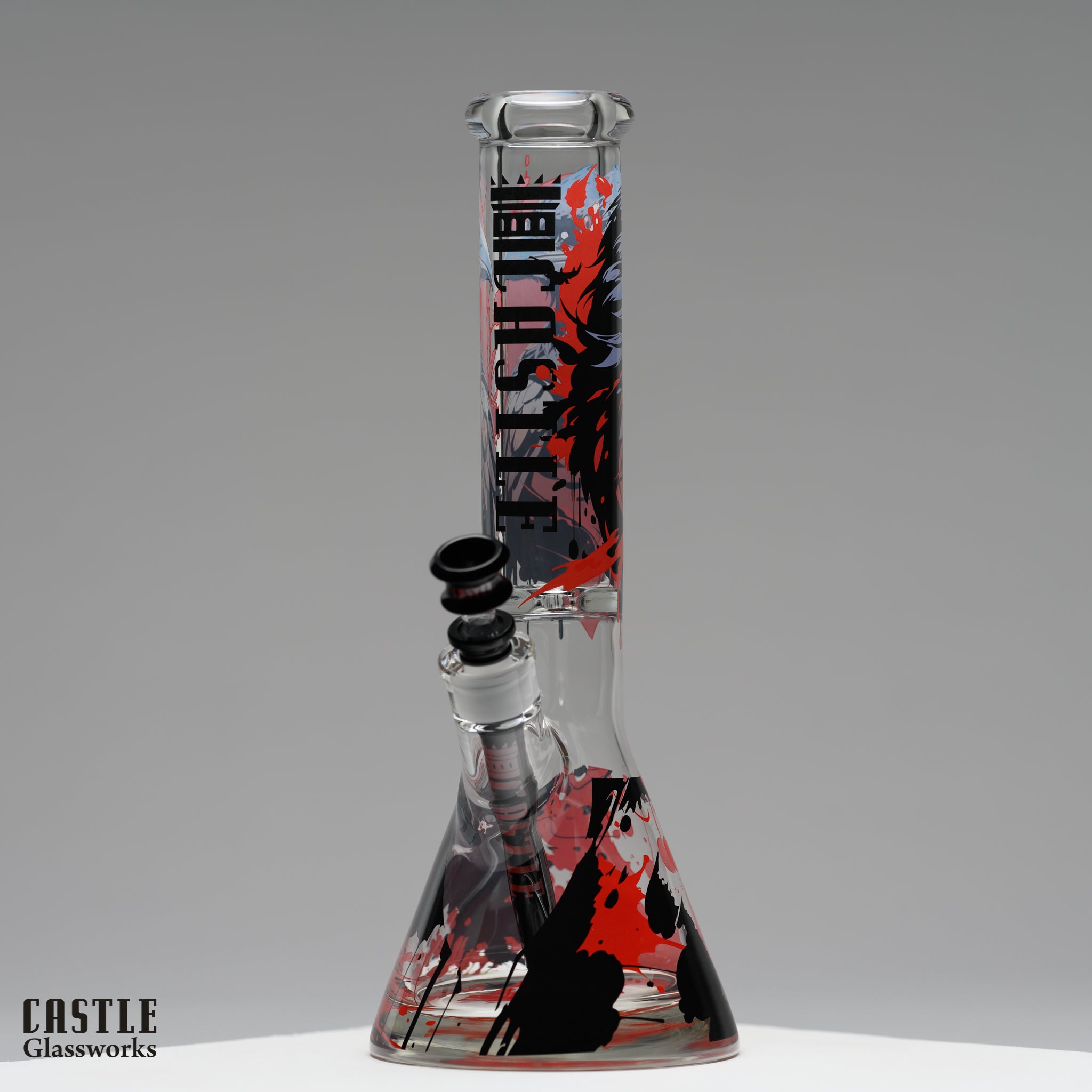 High-Quality Raven (14") Beaker Bong