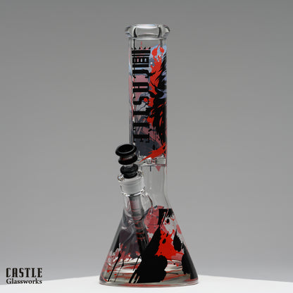 High-Quality Raven (14") Beaker Bong