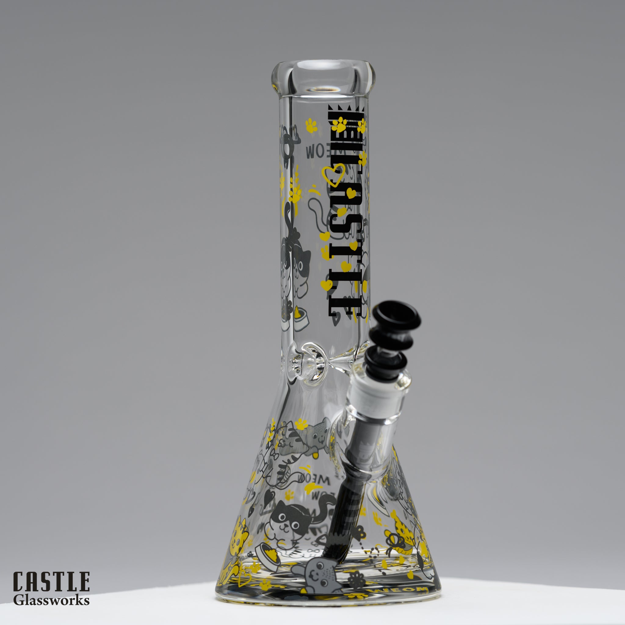 Kitty (12") Charming Glass Bong