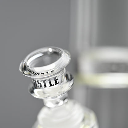 18" Heavy-Duty Beaker Bong with Etched Logo