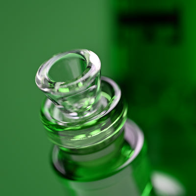 14" Electroplated Beaker Bong – 7mm Heavy Duty Glass