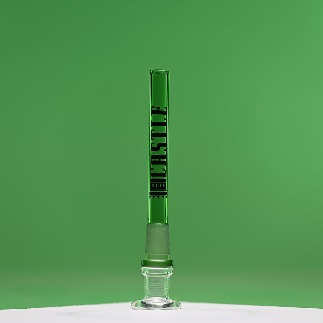 5" Premium Colored Straight Downstem – High-Quality Borosilicate Glass
