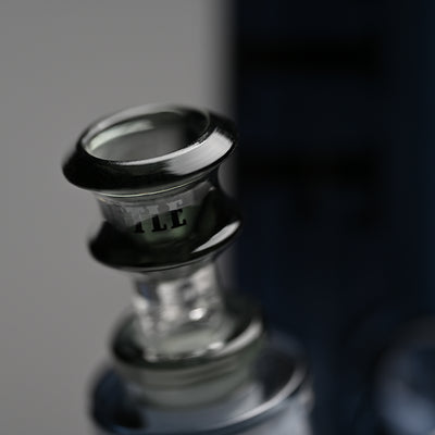 14" Electroplated Beaker Bong – 7mm Heavy Duty Glass