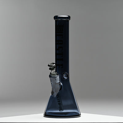 14" Electroplated Beaker Bong – 7mm Heavy Duty Glass