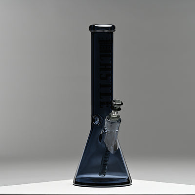 14" Electroplated Beaker Bong – 7mm Heavy Duty Glass