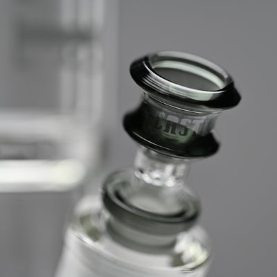 14" 9mm Beaker Bong with Colored Logo