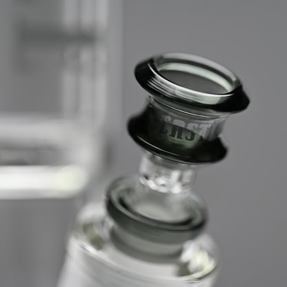 14" Premium Beaker Bong – 9mm Thick Glass with Colored Logo