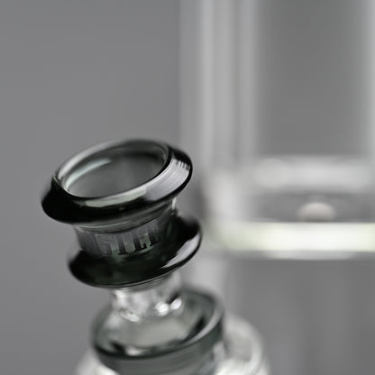 18" Colored Logo Beaker Bong – 9mm Thick Glass