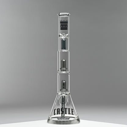 Double Showerhead (18″) Innovative Beaker Bong