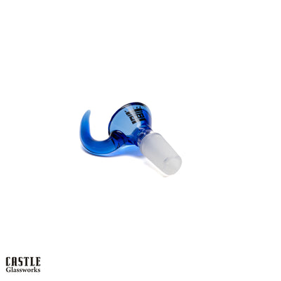 14mm Horn Bowl – Colored Borosilicate Glass Bowl Piece