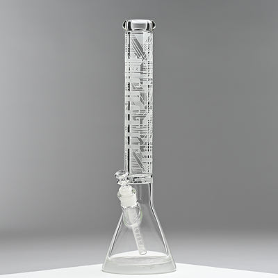 Lines (18″) Ultra Durable Beaker Bong