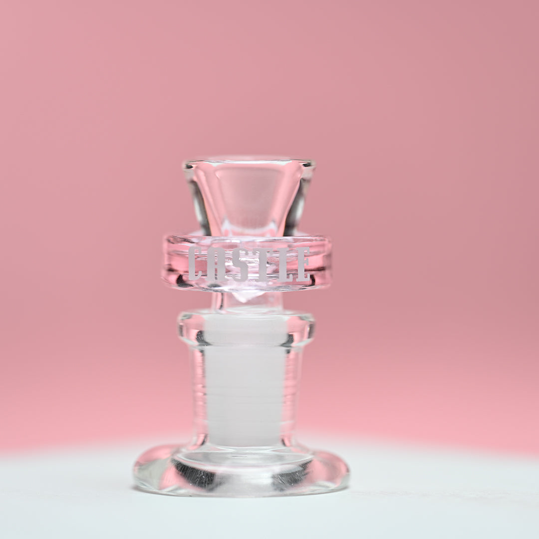 Thick-Colored Glass Puck Bowl