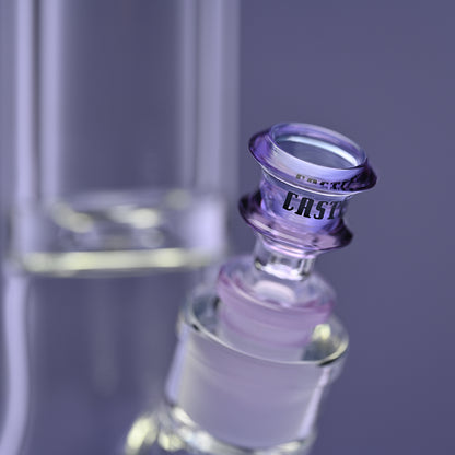 18" Colored Logo Beaker Bong – 9mm Thick Glass