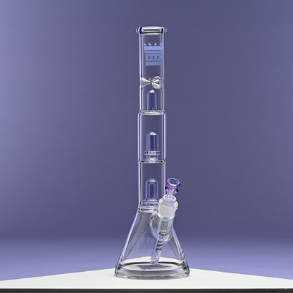 Double Showerhead (18″) Innovative Beaker Bong