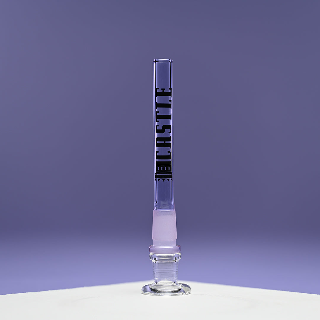 5" Premium Colored Straight Downstem – High-Quality Borosilicate Glass